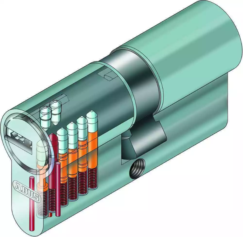 ABUS Profilzylinder EC550NP | Doppelzylinder | mit Not- und Gefahrenfunktion