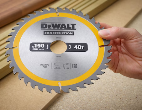 DeWalt Kreissägeblatt | 190/30 mm | 40 WZ