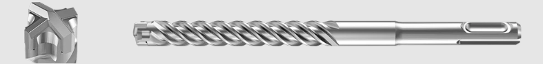 HELLER 4Power SDS-PLUS Hammerbohrer | 6,5x260x200mm