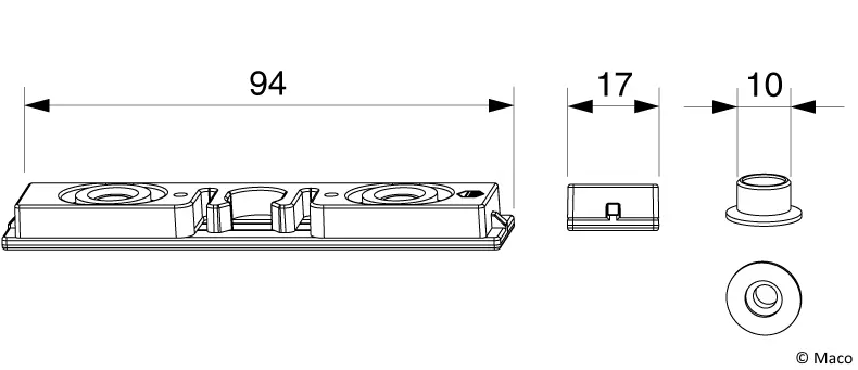 Maco Set: Schnäpper Universal