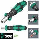 WERA Bithalter mit Ratschenfunktion und Bits 838 RA S/4 Christmas 2025