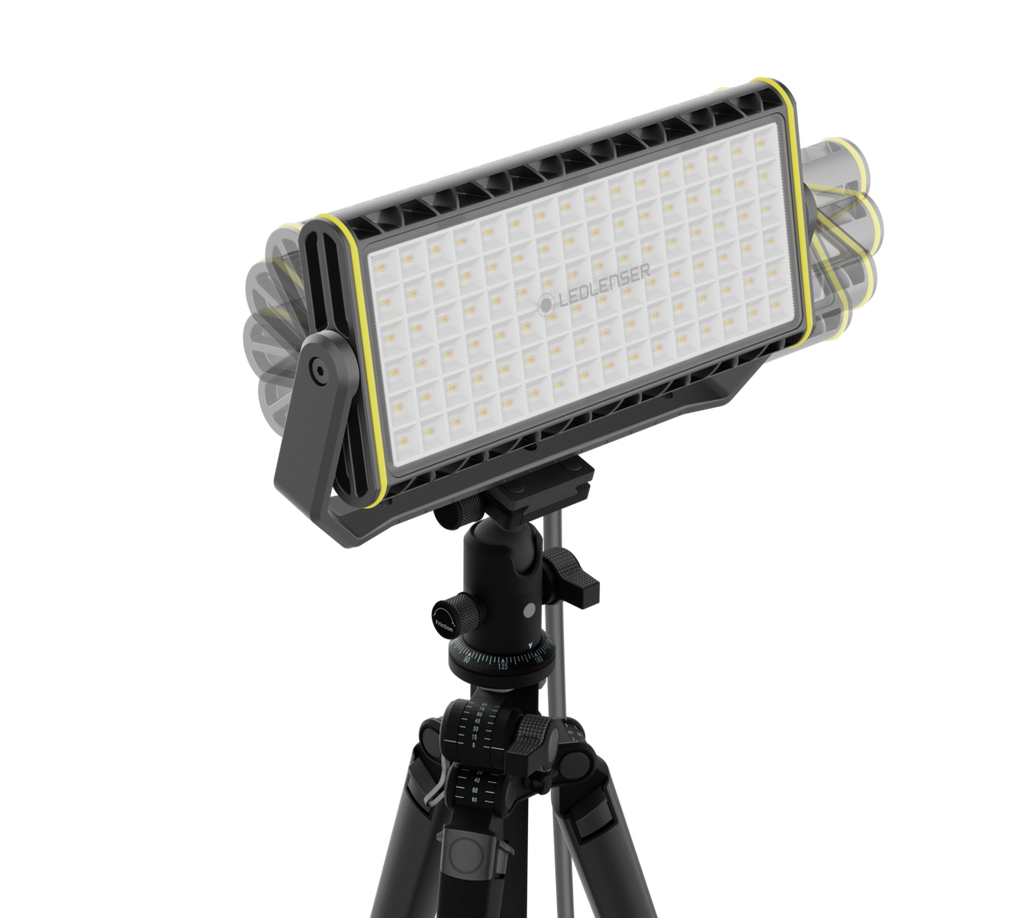 LEDLENSER Baustrahler AF12C Work mit Zubehör im Koffer | wiederaufladbar