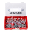 FISCHER Dübelbox L-BOXX mini DuoPower + Schraube