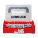 FISCHER Dübelbox L-BOXX mini DuoPower + Schraube