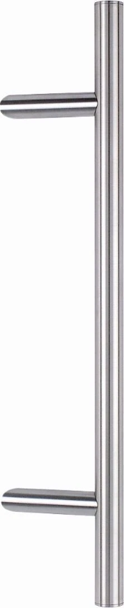 Hermat Stoßgriff Serie 8010 Ø 30 mm | Länge 1000 mm | Achsmaß 800 mm