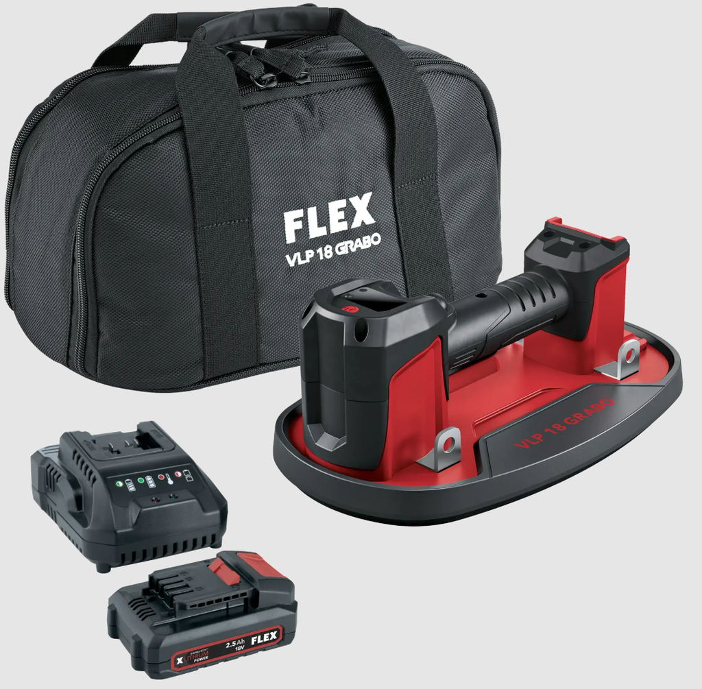 FLEX Akku-Vakuumheber VLP Grabo + Akku mit Ladegerät