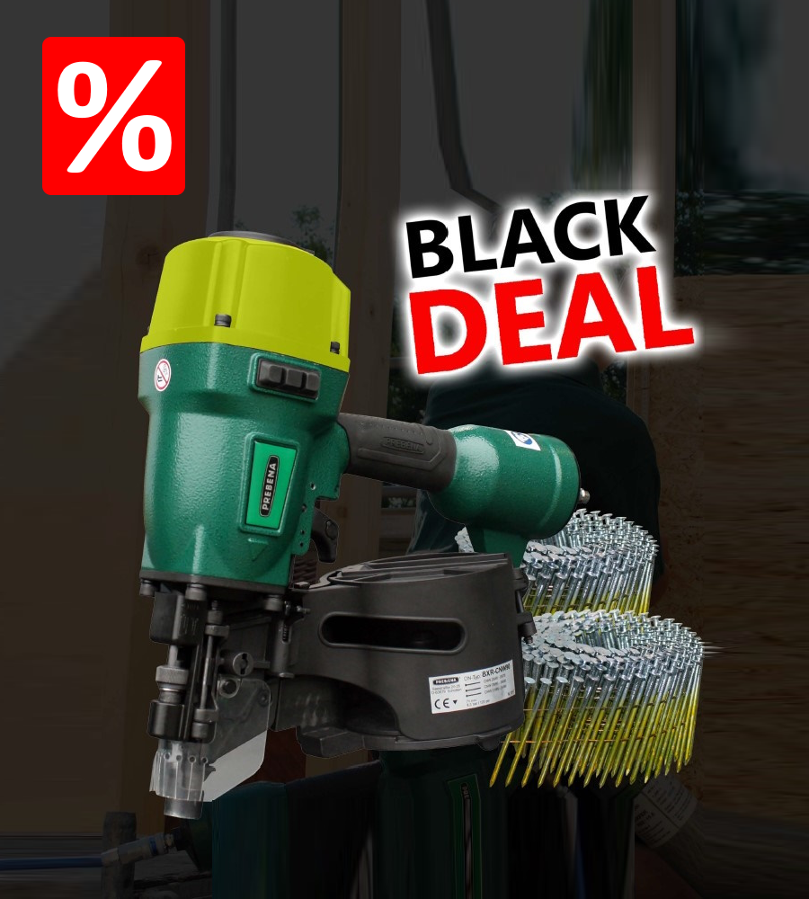 AKTION: Prebena Coilnagler 8XR-CNW90 + 3600 Coilnägel CNW31/90NKRI