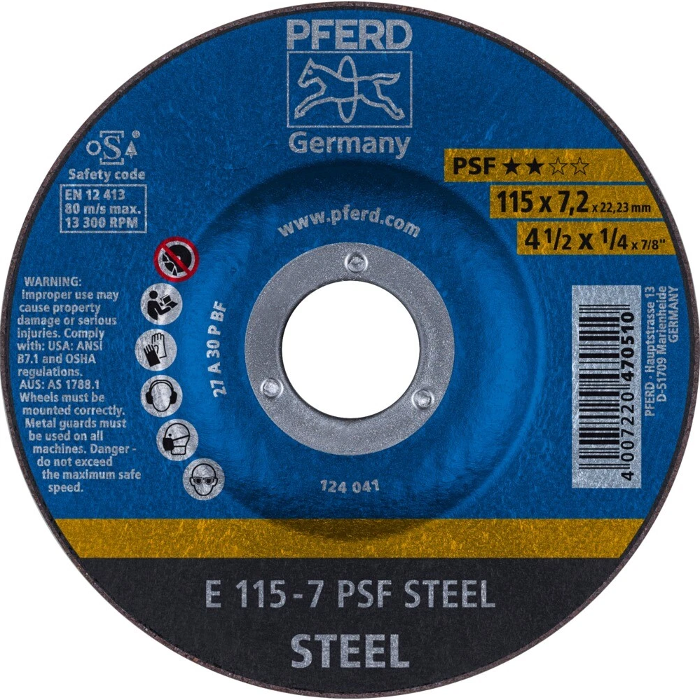 PFERD Schruppscheiben PSF STEEL