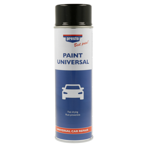 [65604180046] Presto Best Price Autolack | Schwarz glänzend | 500 ml