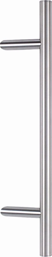 [7385014167] Hermat Stoßgriff Serie 8010 Ø 30 mm | Länge 1000 mm | Achsmaß 800 mm
