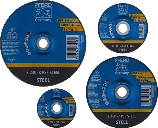 PFERD Schruppscheiben PSF STEEL